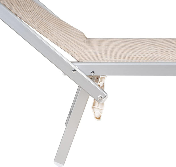 Transat Pliable Professionnel Hortan – Confort de Plage à Domicile