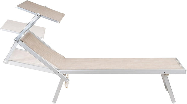 Transat Pliable Professionnel Hortan – Confort de Plage à Domicile