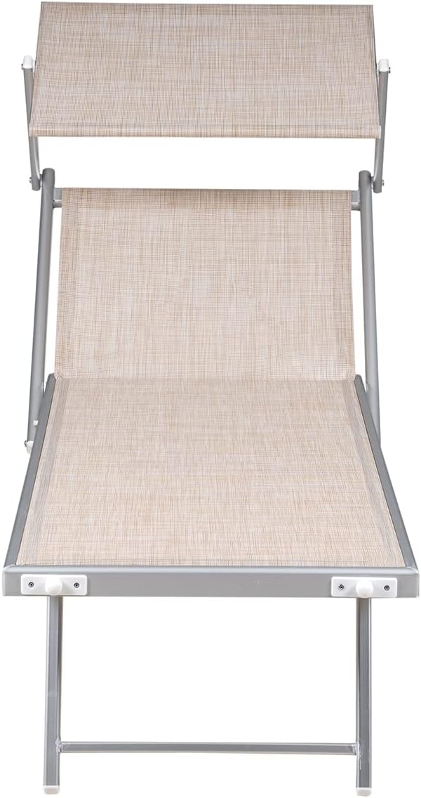 Transat Pliable Professionnel Hortan – Confort de Plage à Domicile