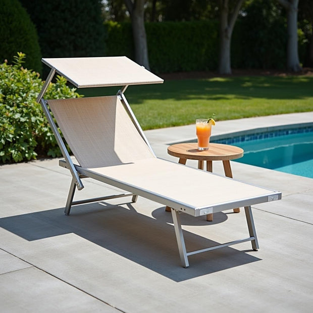 Transat Pliable Professionnel Hortan – Confort de Plage à Domicile