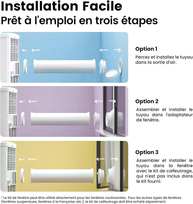 Climatiseur Mobile 7000 BTU