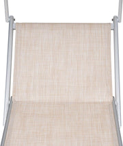 Transat Pliable Professionnel Hortan – Confort de Plage à Domicile