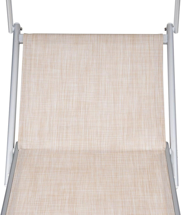 Transat Pliable Professionnel Hortan – Confort de Plage à Domicile