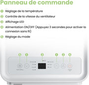 Climatiseur Mobile 7000 BTU