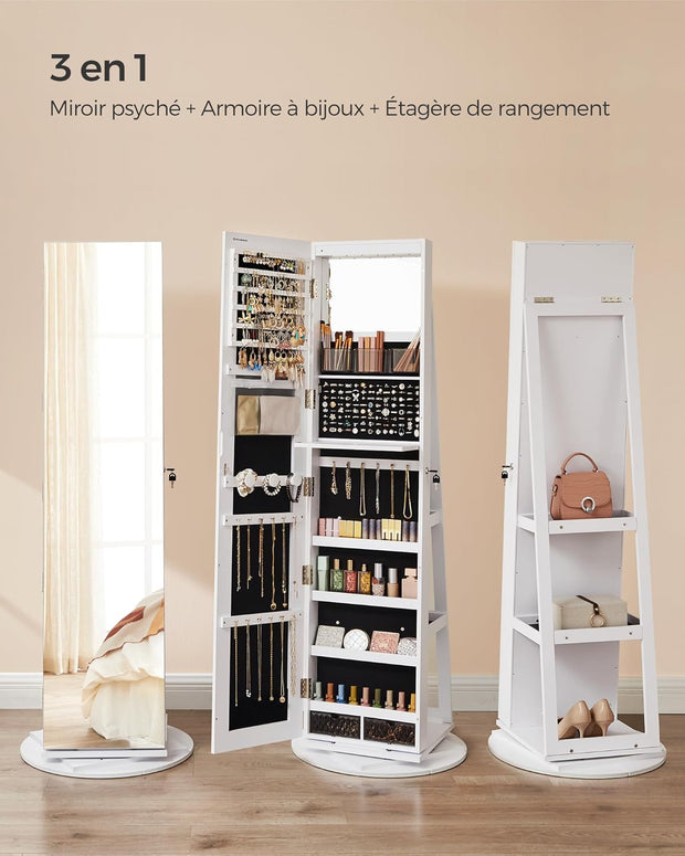 Boîte à Bijoux avec Serrure